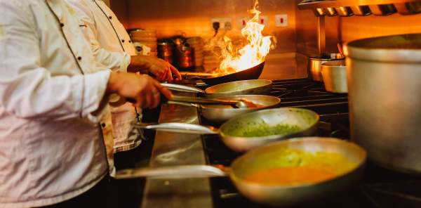 Birmingham Balti Triangle Chef's cooking