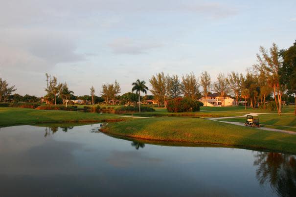 Terrain de golf