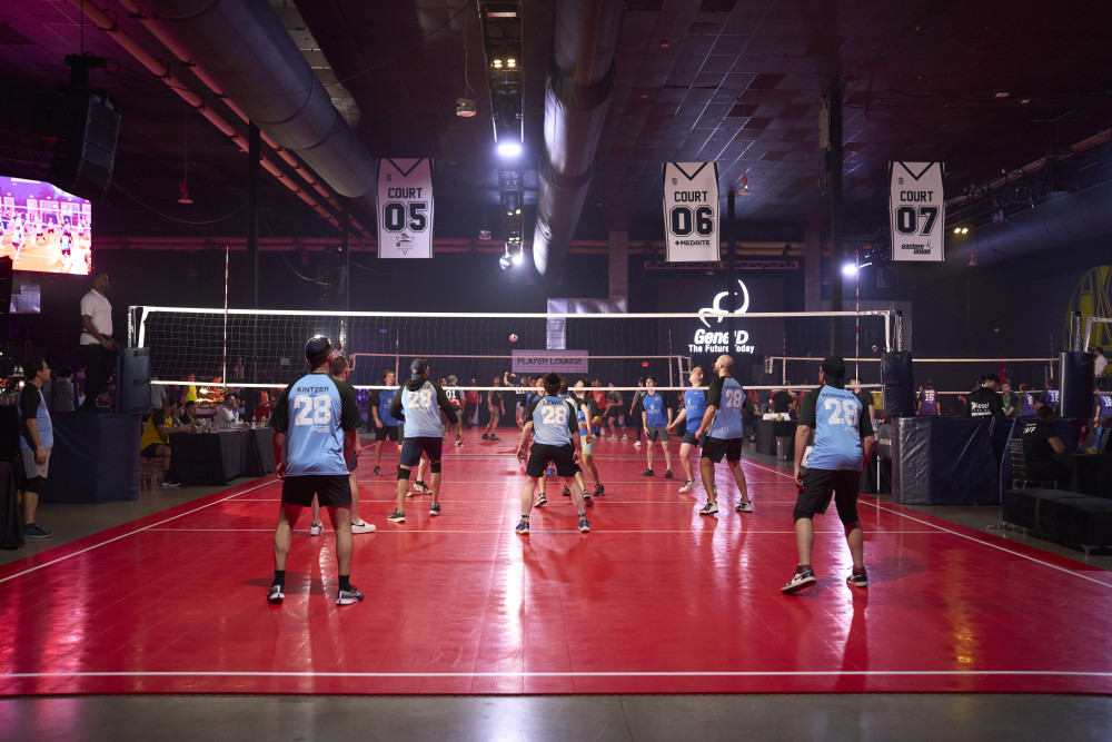 Torneo eliminatorio de voleibol 2024 | Estadio de sonido en Mana Wynwood