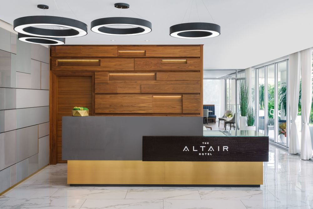 Le hall du port d'ALTAIR Bay