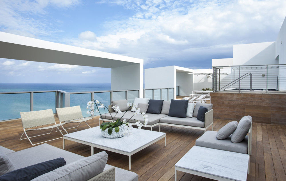 Toit penthouse amplifié privé