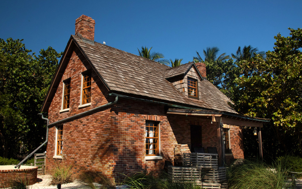 Cottage Gardien de phare à Bill Baggs State Park