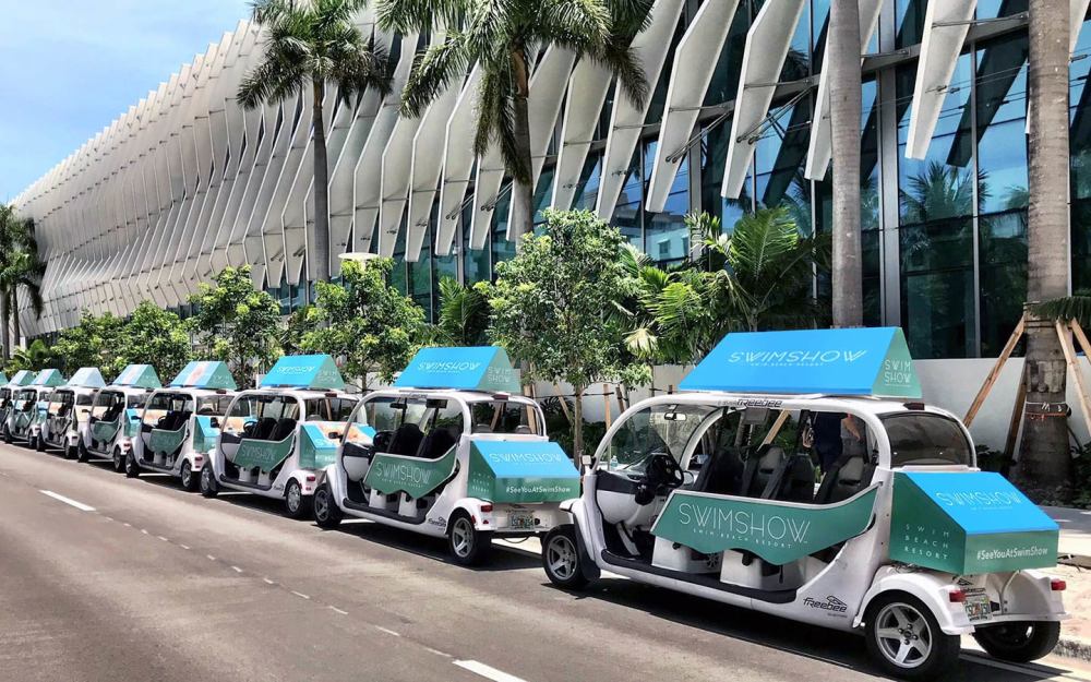 Wrap your brand around the Freebee fleet to create a disruptive, highly visible campaign.