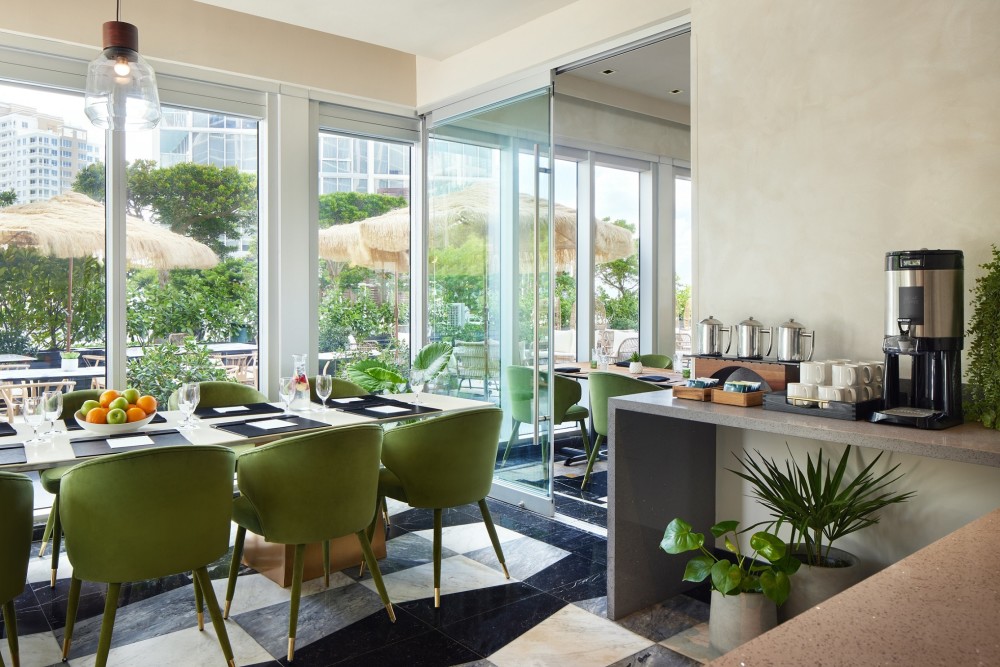 Salle à manger privée 1, située à l'intérieur de TULUM. Idéal pour les petites réunions et les dîners privés.