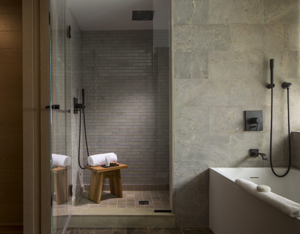 Zen Suite King Ocean View twalèt - NobuHotelMiami Beach