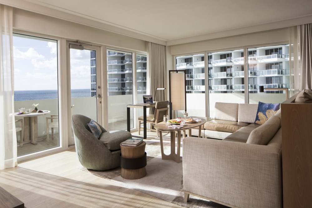 Zen Suite King Ocean View - NobuHotelMiami Beach