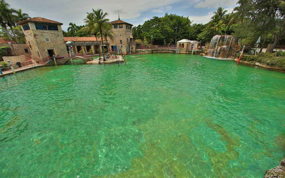 Venetian Pool Wasserfall