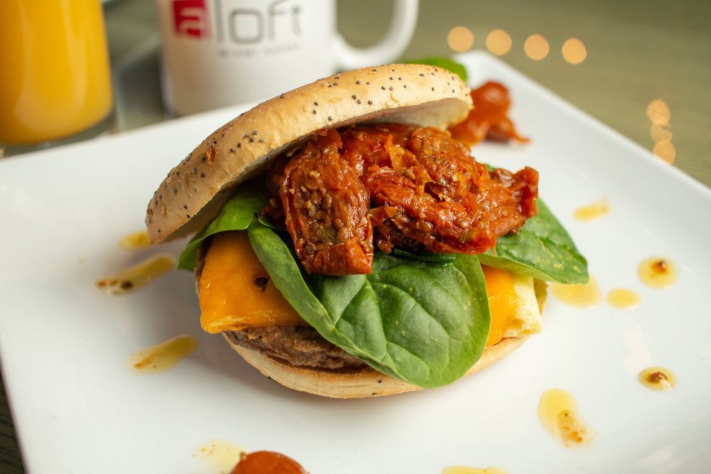 Dried tomato sandwich