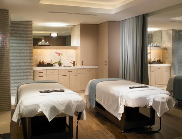Sou entènèt jwèt Palms Aveda Spa a